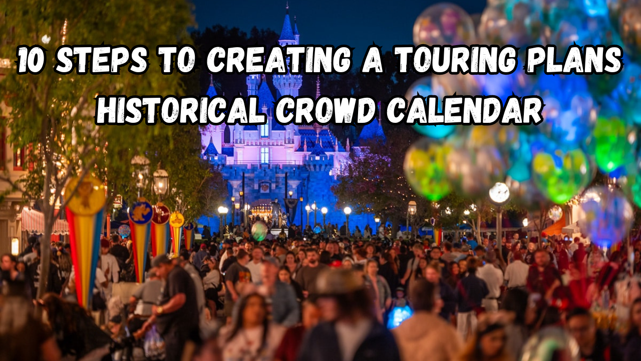 touring plans historical crowd calendar